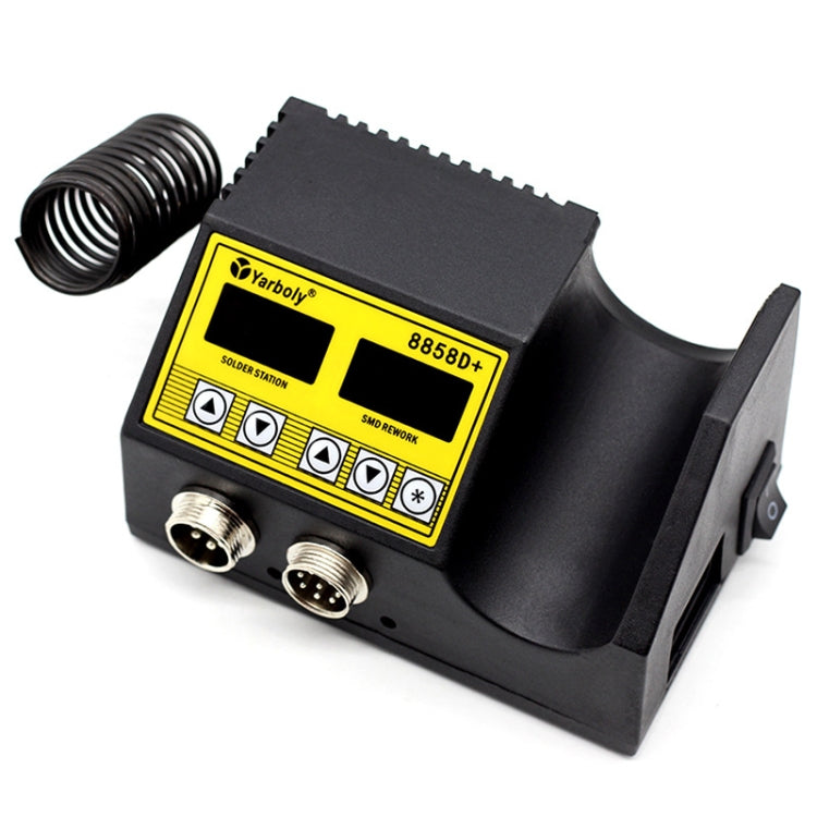 8858 Portable Rework Soldering Station Hot Air Blower For SMD/PCB, EU Plug