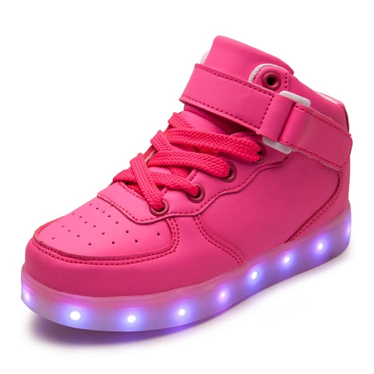 Children LED Luminous Shoes Rechargeable Sports Shoes Reluova