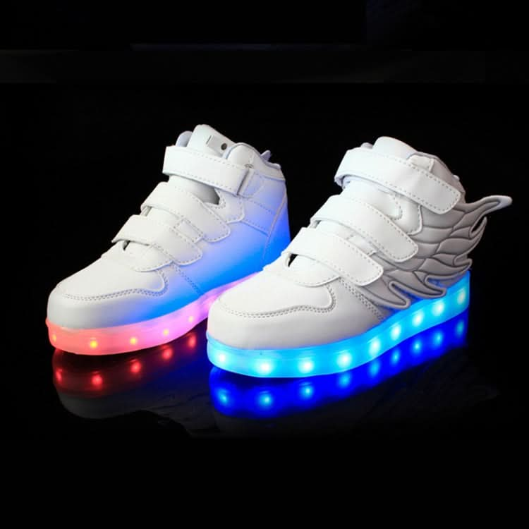 Children Colorful Light Shoes LED Charging Luminous Shoes, Series 2 Reluova