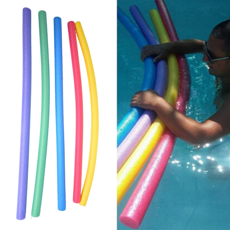 Blindfolded Strike Stick Swimming Stick Buoyancy Stick Foam Stick EPE Pearl Cotton Stick, Random Color Delivery, Size: 130 x 7cm (Solid)