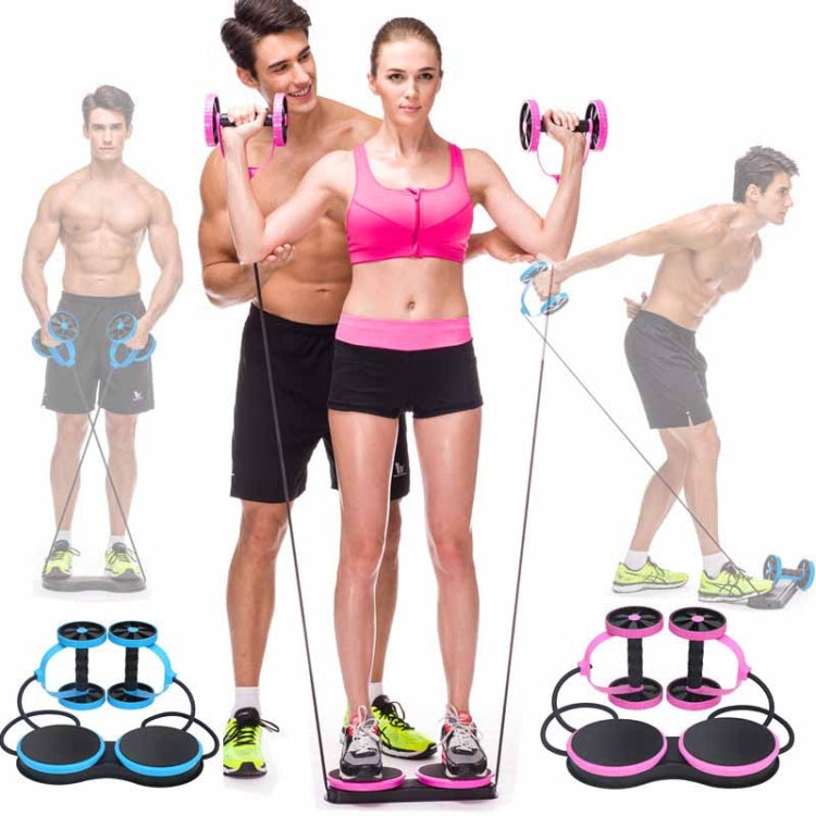 Multifunctional Abdominal Wheel Pull Rope Home Abdominal Training Fitness Equipment