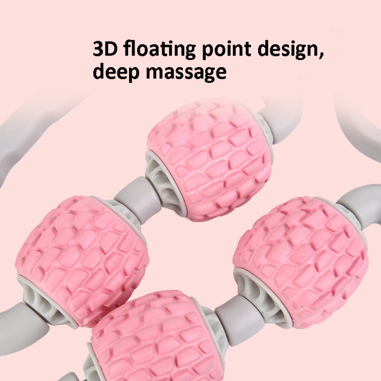 2nd Generation Soft Ring Clamp Leg Muscle Massage Relaxer Massage Roller Fitness Foam Roller