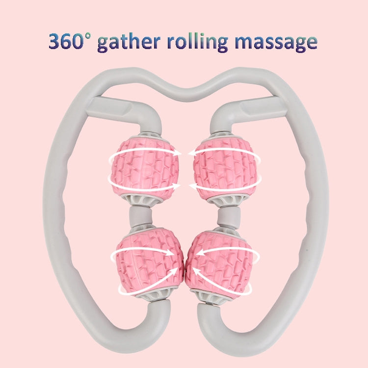 2nd Generation Soft Ring Clamp Leg Muscle Massage Relaxer Massage Roller Fitness Foam Roller