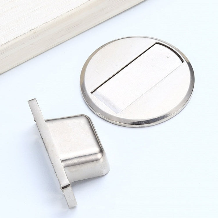 Zinc Alloy Non-Perforated Suction Silent Strong Magnetic Door Stopper