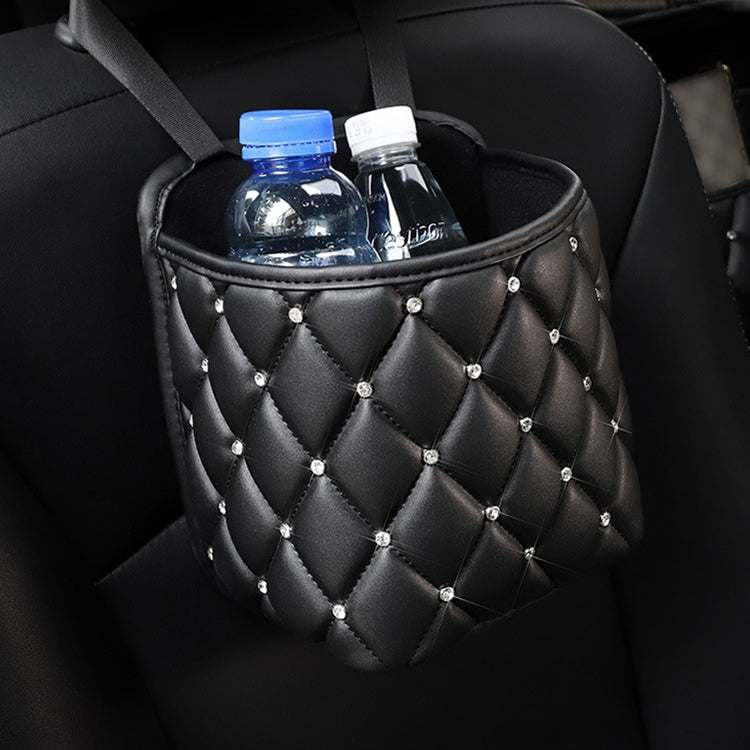 Car Seat Back Storage Bag Personality Diamond-Studded Car Storage Net Bag Car Multi-Function Storage Bag ÎҵÄÉ̵ê