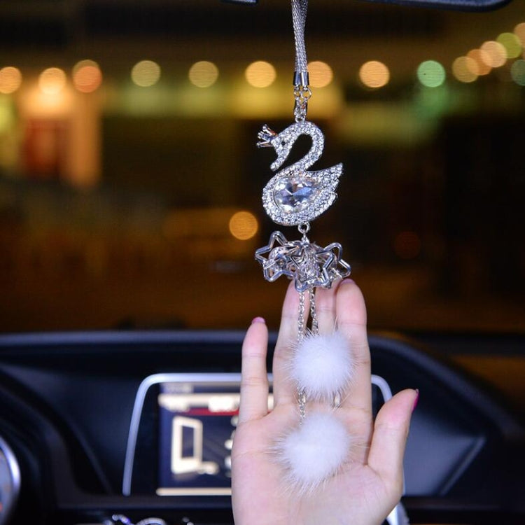 Car Pendant Crystal Swan Car Rearview Mirror Pendant ÎҵÄÉ̵ê