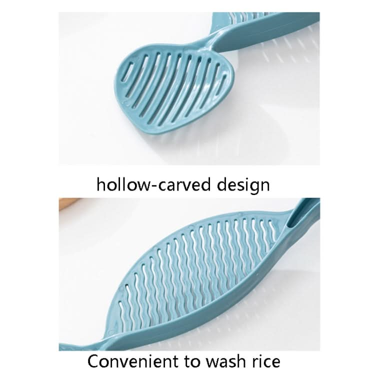 10 PCS Multifunctional Draining Rice Cleaning Device Kitchen Hollow Rice Washing Rice Block