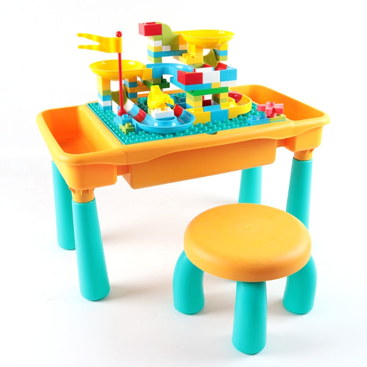 Multifunctional Building Table Learning Toy Puzzle Assembling Toy For Children, Style: