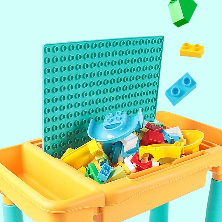 Multifunctional Building Table Learning Toy Puzzle Assembling Toy For Children, Style: Reluova