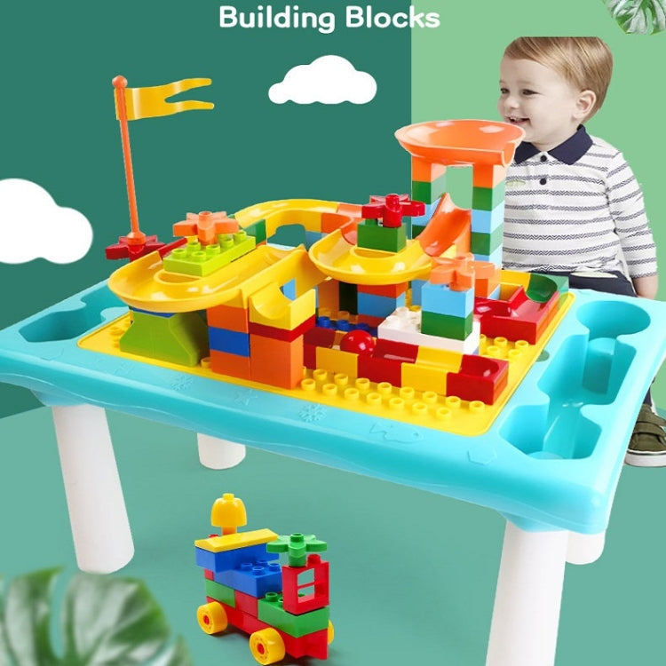 Multifunctional Building Table Learning Toy Puzzle Assembling Toy For Children, Style: Reluova