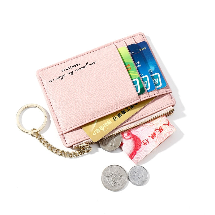 928801 Zipper Ladies Coin Purse Mini Keychain Multi-Card Card Holder My Store