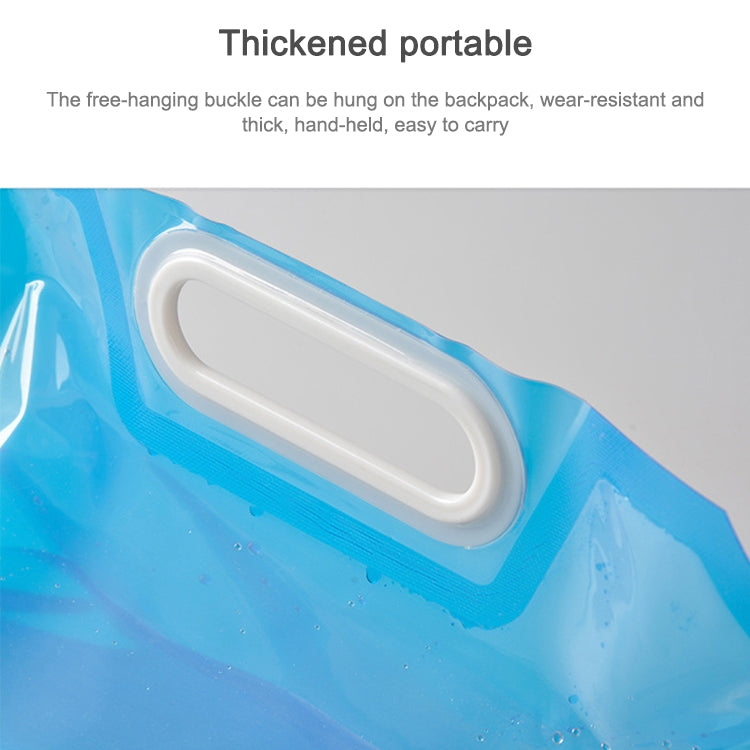 PE Water Bag For Portable Folding Water Storage Lifting Bag for Camping Hiking Survival Hydration Storage Bladder Reluova