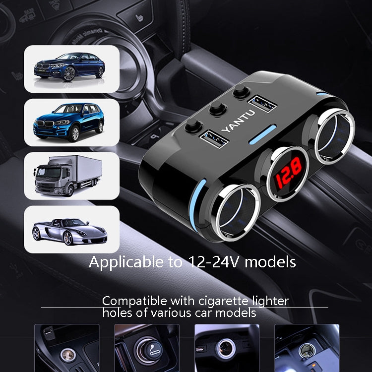 YANTU B39 Cigarette Lighters Cars Multifunctional Usb Fast Charging Car Charger ÎҵÄÉ̵ê