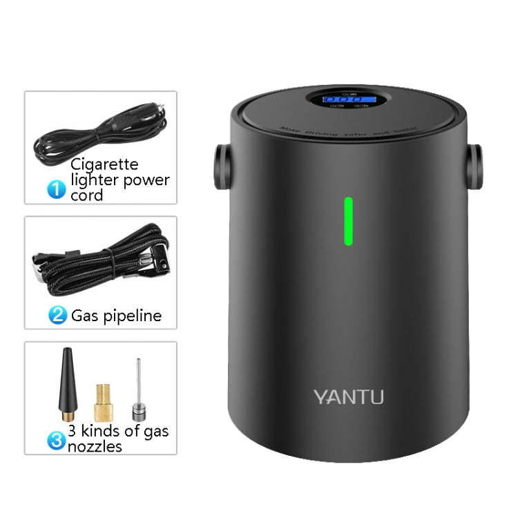 YANTU A05 Car Electric Mini Portable Tire Air Pump, Style: