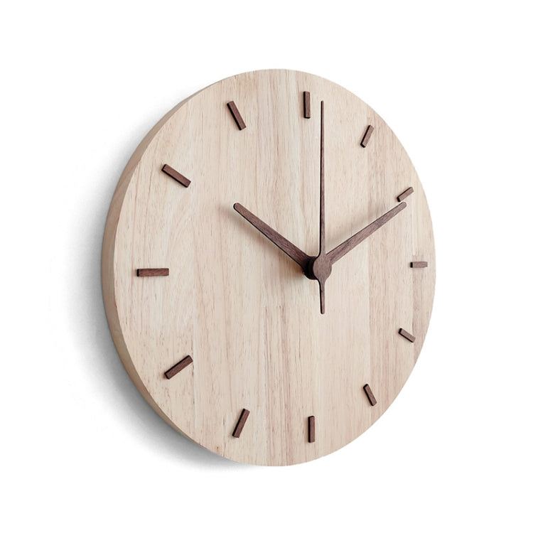 Solid Wooden Wall Clock Home Living Room Wall Clock Decorative Clock My Store