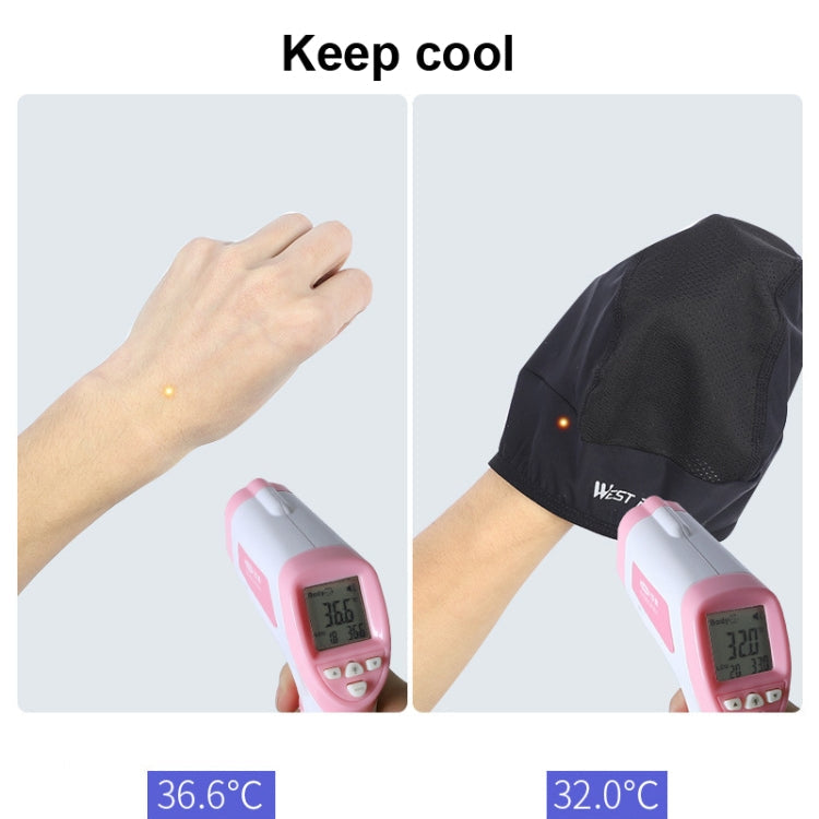 WEST BIKING Summer Riding Ice Silk Cap Windproof Hood Thin Inner Cap Breathable And Quick-Drying Helmet Lining Cap