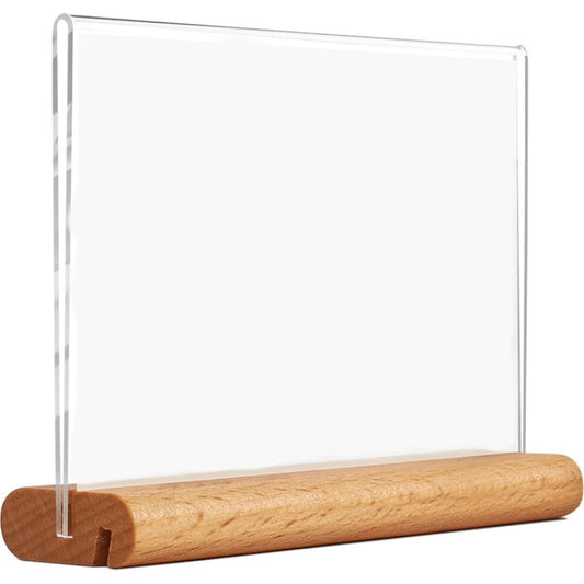 Acrylic Tabletop Vertical Display Brand Supermarket Price Tag, Specification: 100x150mm My Store