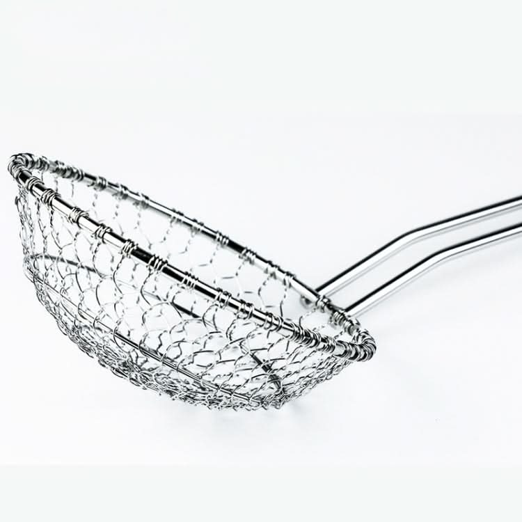 304 Stainless Steel Wire Mesh Fishing Practical Colander Durable Fried Cooking Fishing Fence-Reluova