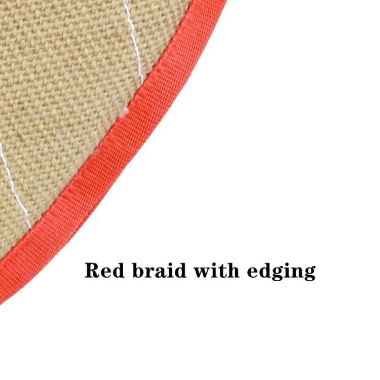 Red Twill Jute Training Dog Bite Sleeve Open Sleeve Protector Pet Products.