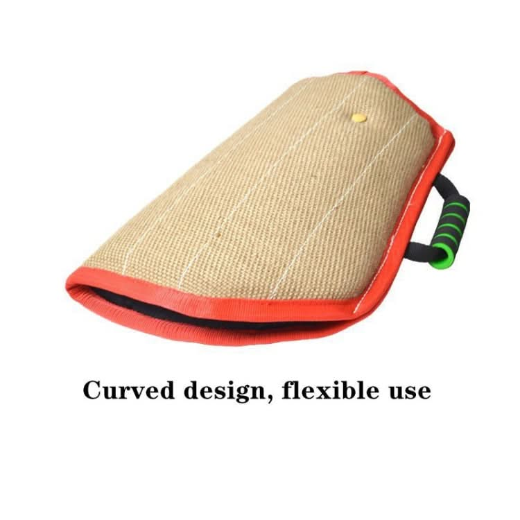 Red Twill Jute Training Dog Bite Sleeve Open Sleeve Protector Pet Products.