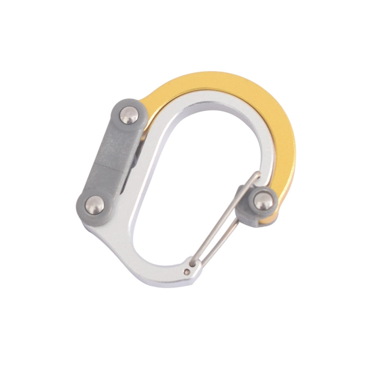 Multifunctional Carabiner Aluminum Alloy D-Type Outdoor Products Quick-Hanging Buckle Reluova