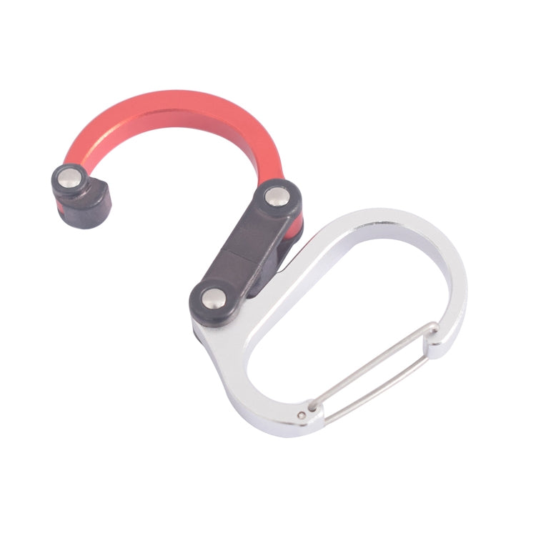 Multifunctional Carabiner Aluminum Alloy D-Type Outdoor Products Quick-Hanging Buckle Reluova