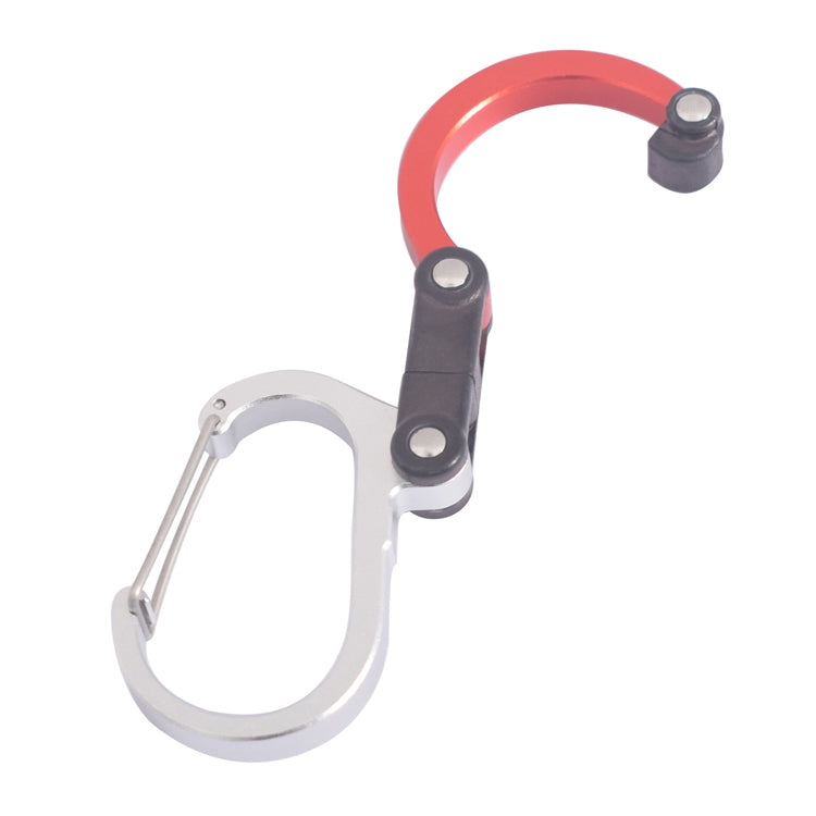 Multifunctional Carabiner Aluminum Alloy D-Type Outdoor Products Quick-Hanging Buckle Reluova