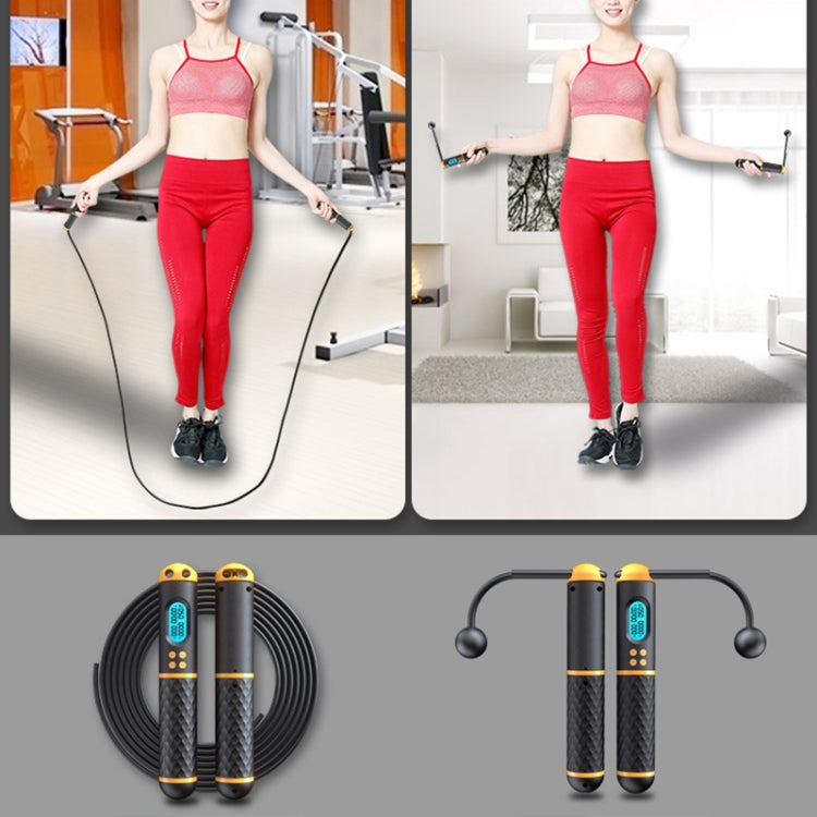 Rope / Cordless Dual-use Version Student Exam Exercise Fitness Smart Counting Skipping Rope with Load Weight