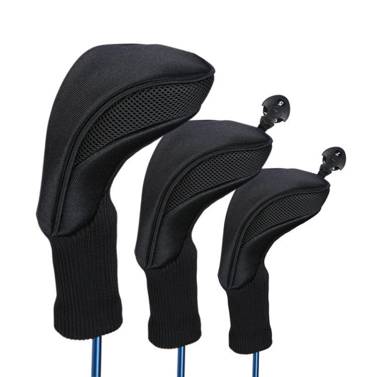 3 In 1 No.1 / No.3 / No.5 Clubs Protective Cover Golf Club Head Cover Reluova