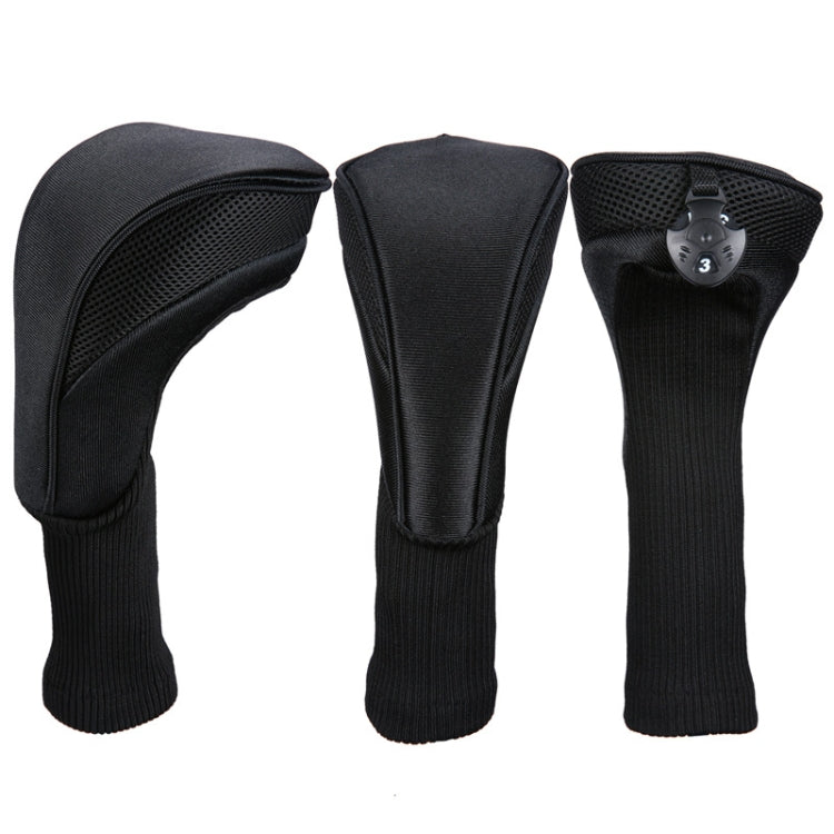 3 In 1 No.1 / No.3 / No.5 Clubs Protective Cover Golf Club Head Cover Reluova