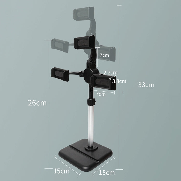 Telescopic Adjustment Live Frame Desktop Tablet Mobile Phone Bracket, Specification: Reluova