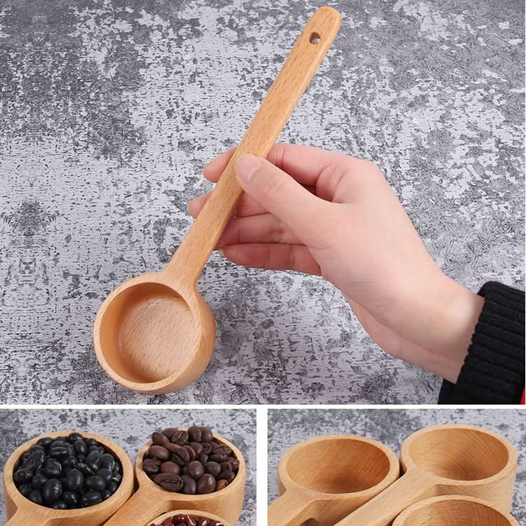 Long-Handled Wooden Spoon Seasoning Spoon Dessert Coffee Milk Tea Spoon Reluova