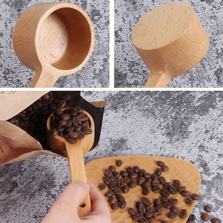 Long-Handled Wooden Spoon Seasoning Spoon Dessert Coffee Milk Tea Spoon Reluova