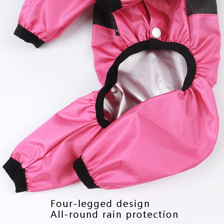 Seasons Universal Raincoat For Dogs Four-Legged Clothing Transparent PU Waterproof Clothing - Reluova