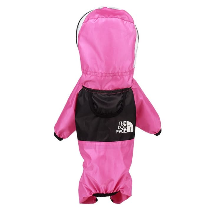 Seasons Universal Raincoat For Dogs Four-Legged Clothing Transparent PU Waterproof Clothing - Reluova