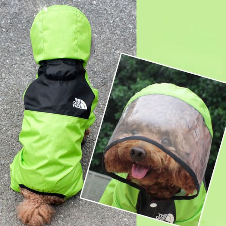 Seasons Universal Raincoat For Dogs Four-Legged Clothing Transparent PU Waterproof Clothing - Reluova