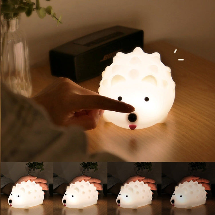 ZD-27 Cute Hedgehog Night Light Timer Dimming USB Bedside Lamp, Style: My Store