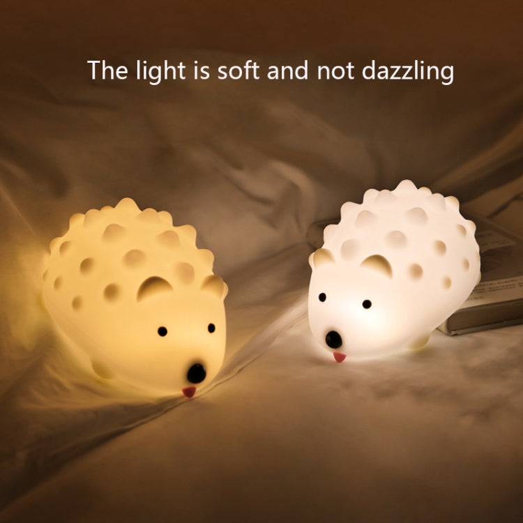 ZD-27 Cute Hedgehog Night Light Timer Dimming USB Bedside Lamp, Style: My Store