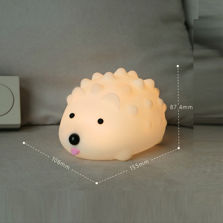 ZD-27 Cute Hedgehog Night Light Timer Dimming USB Bedside Lamp, Style: My Store