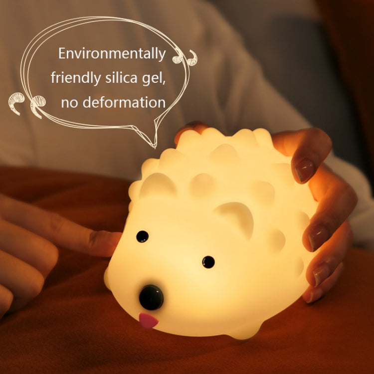 ZD-27 Cute Hedgehog Night Light Timer Dimming USB Bedside Lamp, Style: My Store