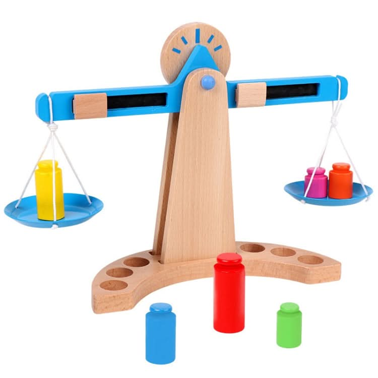 Children Educational Balance Scale Toy Wooden Science And Education Toys Reluova