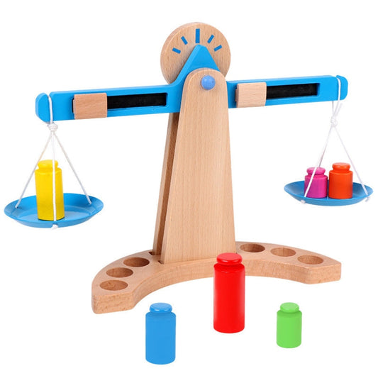 Children Educational Balance Scale Toy Wooden Science And Education Toys Reluova