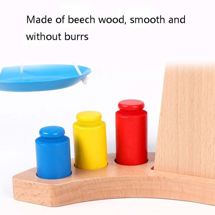 Children Educational Balance Scale Toy Wooden Science And Education Toys Reluova