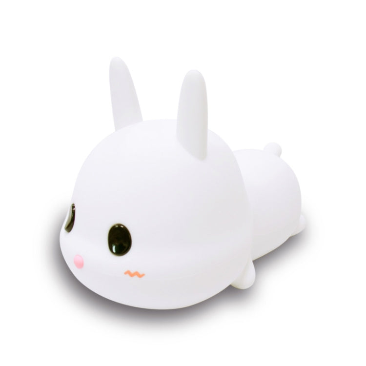 Cute Rabbit Pats Night Light Bedside Nursing Eye Protection Children Sleeping Silicone Lamp My Store