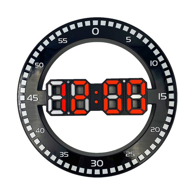 DS-3688L Living Room 3D Wall Clock Big Screen LED Electronic Clock My Store