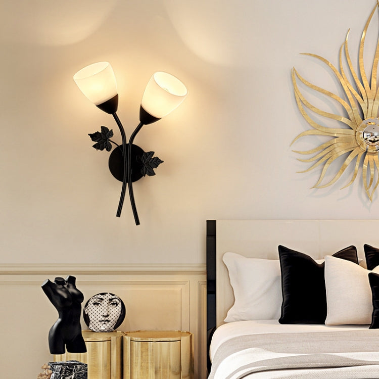 6014 Iron Wall Lights LED Bedroom Bedside Lights Postmodern Corridor Trump Light Hotel Restaurant Lighting My Store