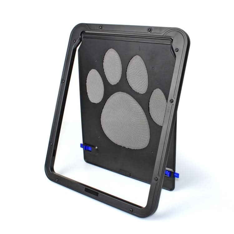 Pet Supplies Dog Paw Print Door Bite-Proof Small Dog Cat Screen Window Door Cat And Dog Door - Reluova