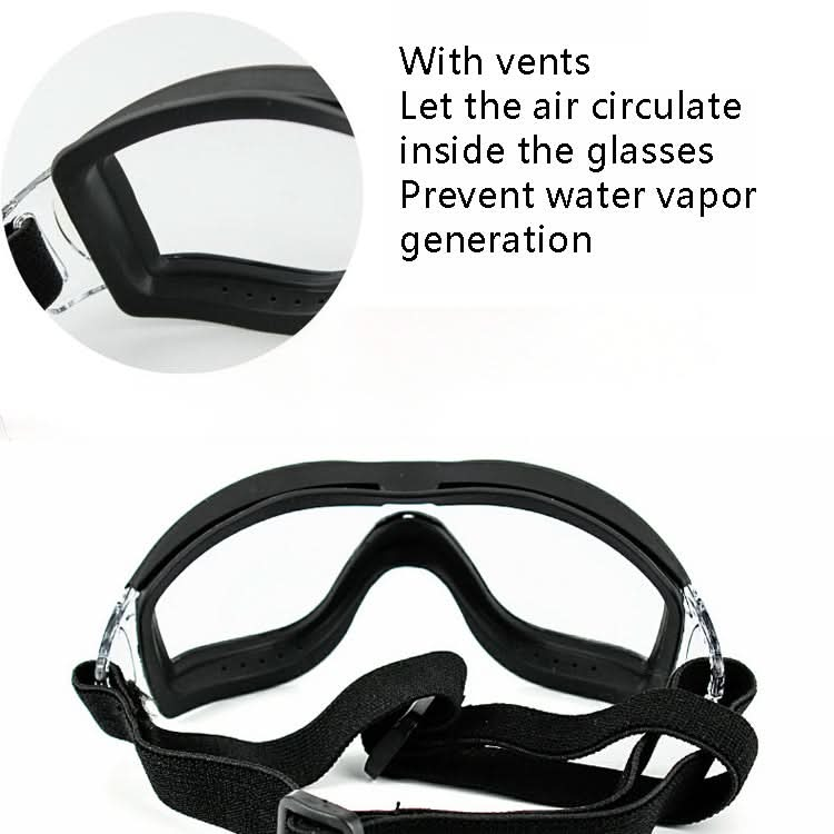 Pet Goggles Dog Transparent Glasses Waterproof Windproof Snowproof Dog Glasses - Reluova