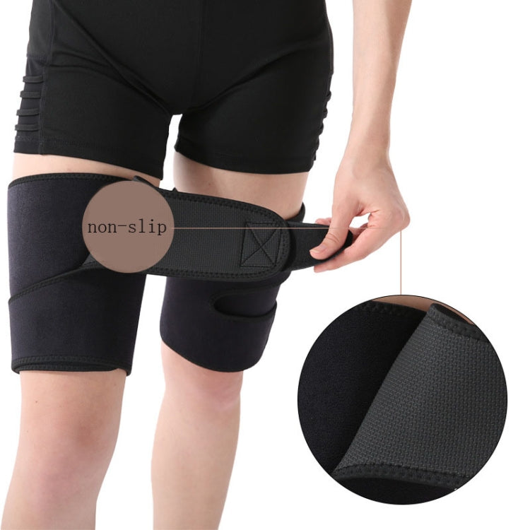 1pair Adhesive Thigh Protector Sports and Fitness Leg Protector, Specification: M£¨55 x 19cm£©-Reluova