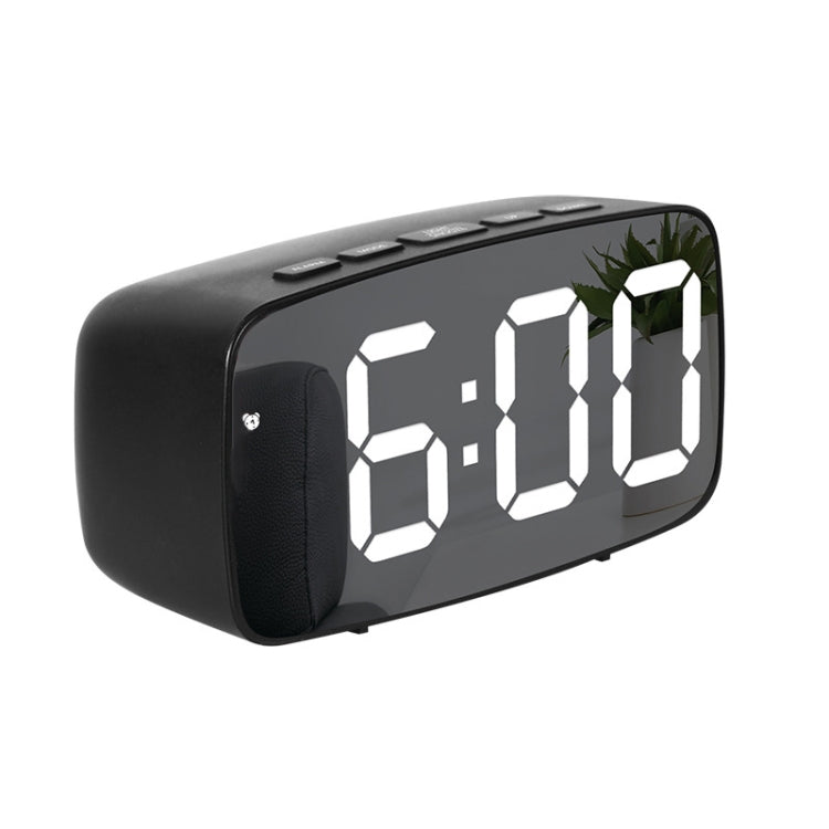 Mirror Bedside Alarm Clock Battery Plug-In Dual-Purpose LED Clock My Store